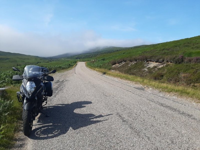 Back towards Bonar Bridge and the haar