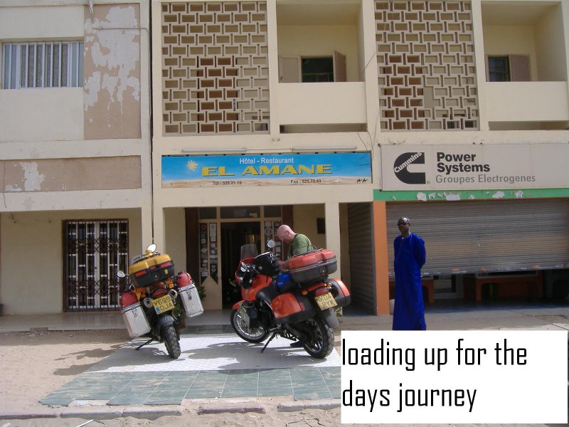 capital of Mauritania nouakchat en route to Dakar