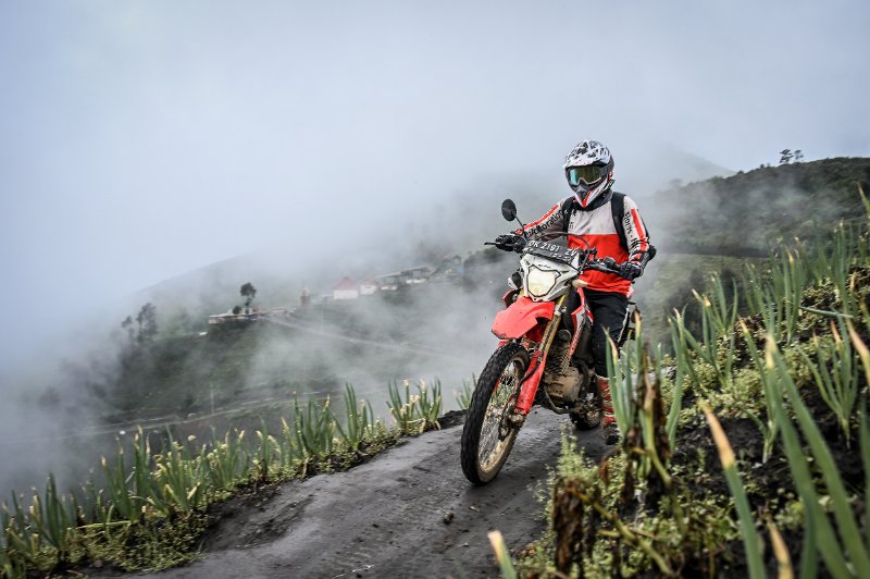 Climbing Bromo