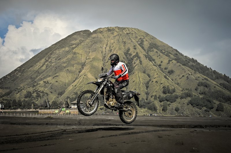 Inside the Bromo crater